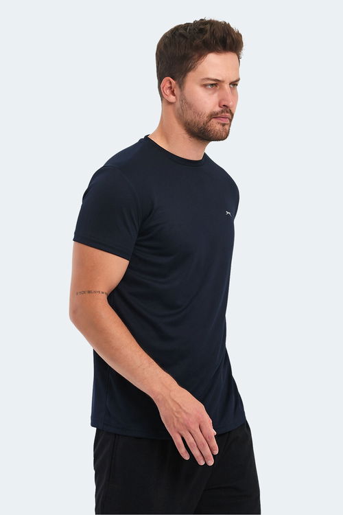 Slazenger OMAR KTN Erkek Lacivert Tişört Slazenger OMAR KTN Erkek Lacivert Tişört