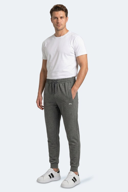 Slazenger OMIROS RBN. I Erkek Koyu Gri Eşofman Altı