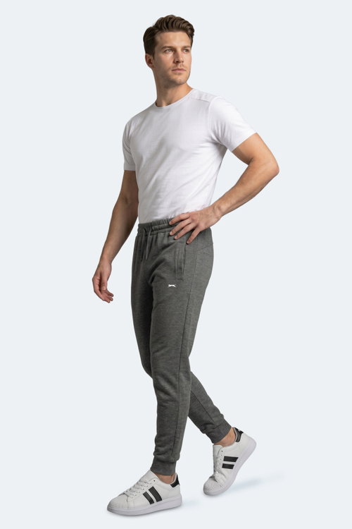 Slazenger OMIROS RBN. I Erkek Koyu Gri Eşofman Altı