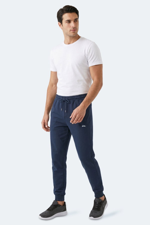 Slazenger OMIROS RBN. I Erkek Lacivert Eşofman Altı