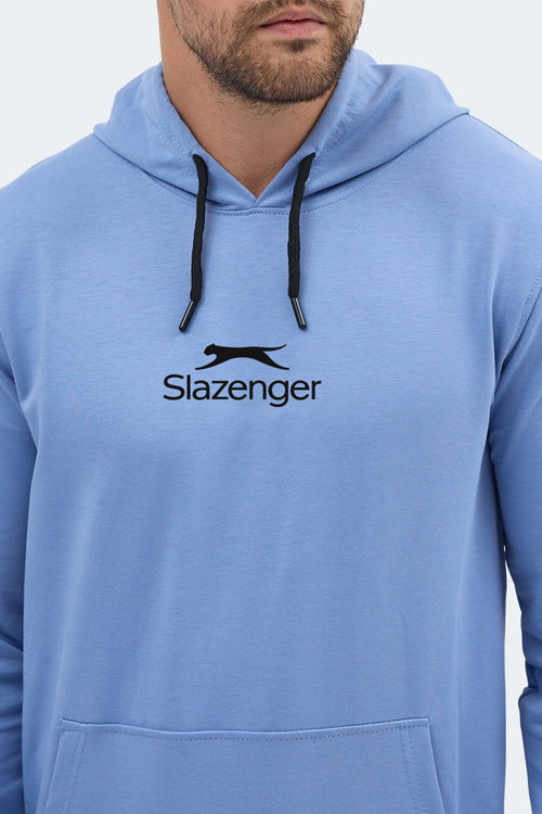 Slazenger ONCA 2 Lİ SET Erkek Koyu Gri - Turkuaz Sweatshırt