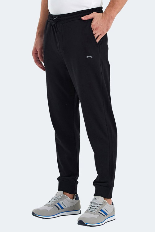 Slazenger ONIONIX 2 Lİ SET Erkek Siyah - Koyu Gri Eşofman Altı