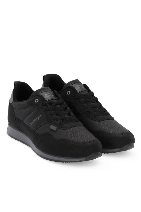 Slazenger ONSET I Erkek Siyah / Koyu Gri Sneaker