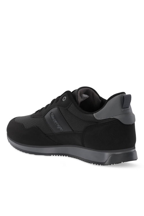 Slazenger ONSET I Erkek Siyah / Koyu Gri Sneaker