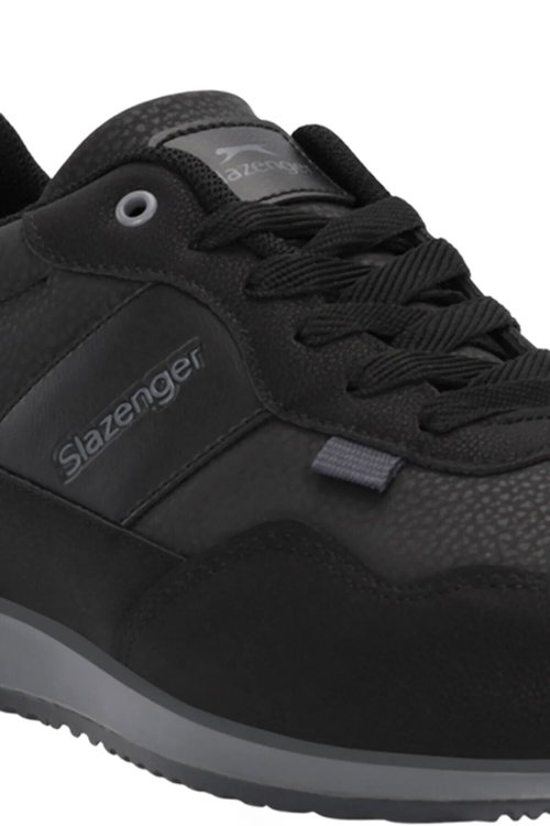 Slazenger ONSET I Erkek Siyah / Koyu Gri Sneaker