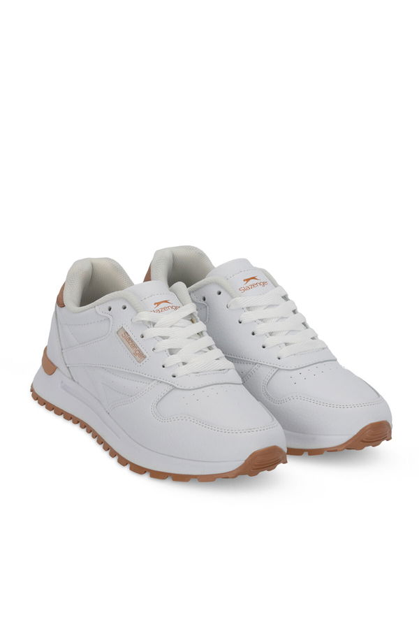 Slazenger OPENROAD INT Kadın Beyaz / Taba Günlük Spor Ayakkabısı