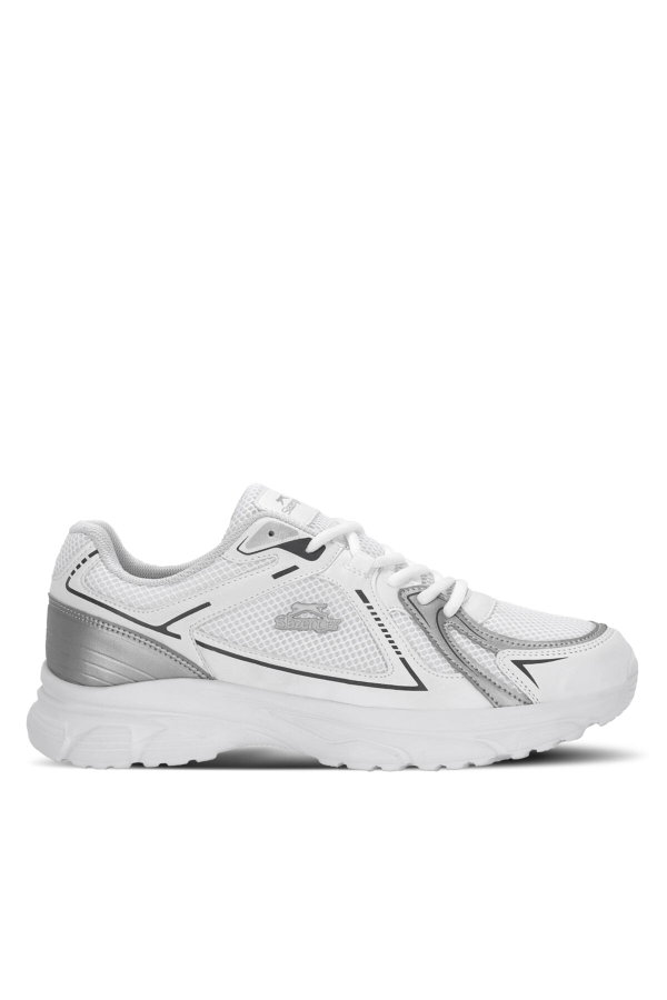 Slazenger OPSIST I Erkek Beyaz / Gümüş Koşu & Yürüyüş Spor Ayakkabısı