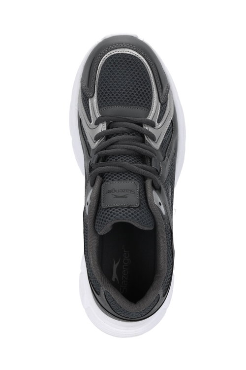 Slazenger OPSIST I Erkek Koyu Gri / Gümüş Koşu & Yürüyüş Spor Ayakkabısı