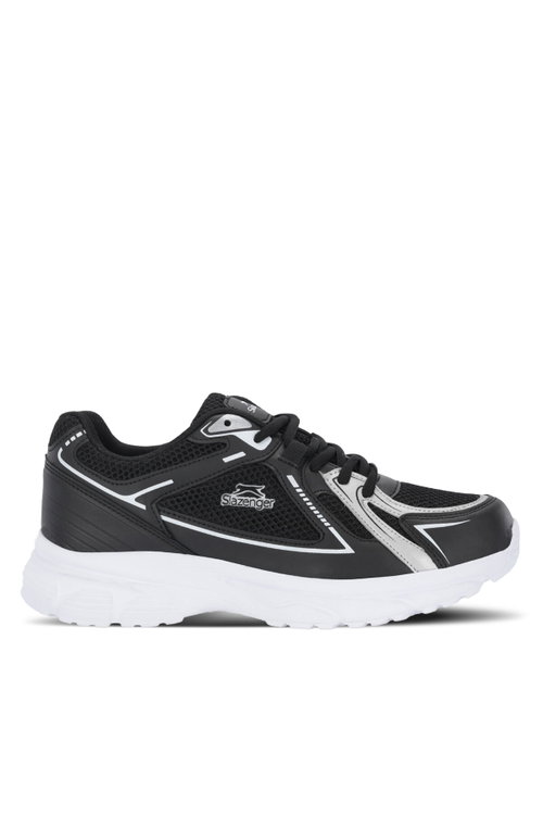 Slazenger OPSIST I Erkek Siyah / Gümüş Koşu & Yürüyüş Spor Ayakkabısı