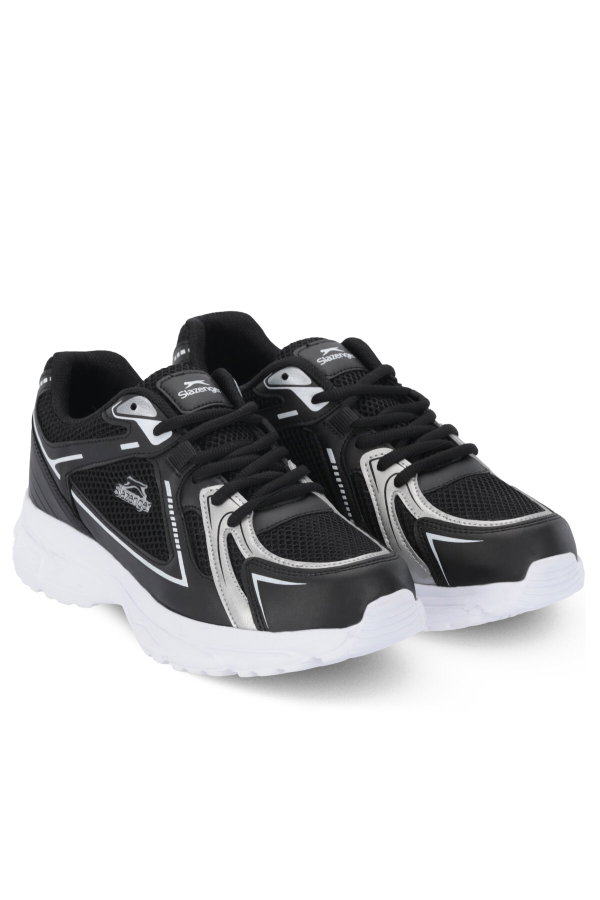 Slazenger OPSIST I Erkek Siyah / Gümüş Koşu & Yürüyüş Spor Ayakkabısı