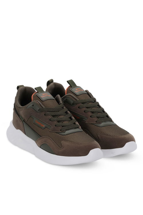 Slazenger OPTION Erkek Haki Koşu & Yürüyüş Spor Ayakkabısı