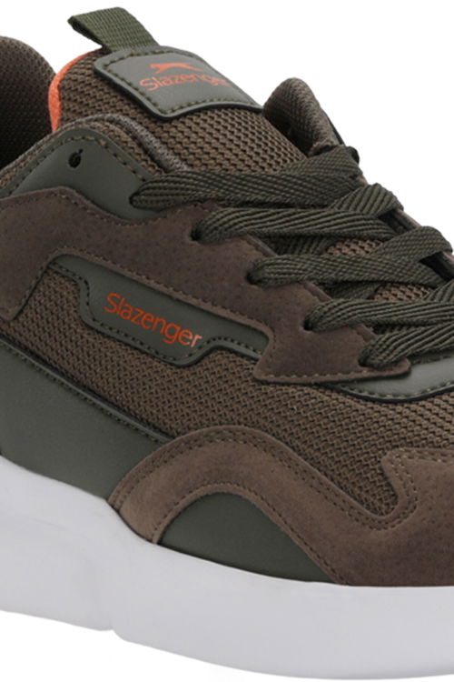 Slazenger OPTION Erkek Haki Koşu & Yürüyüş Spor Ayakkabısı