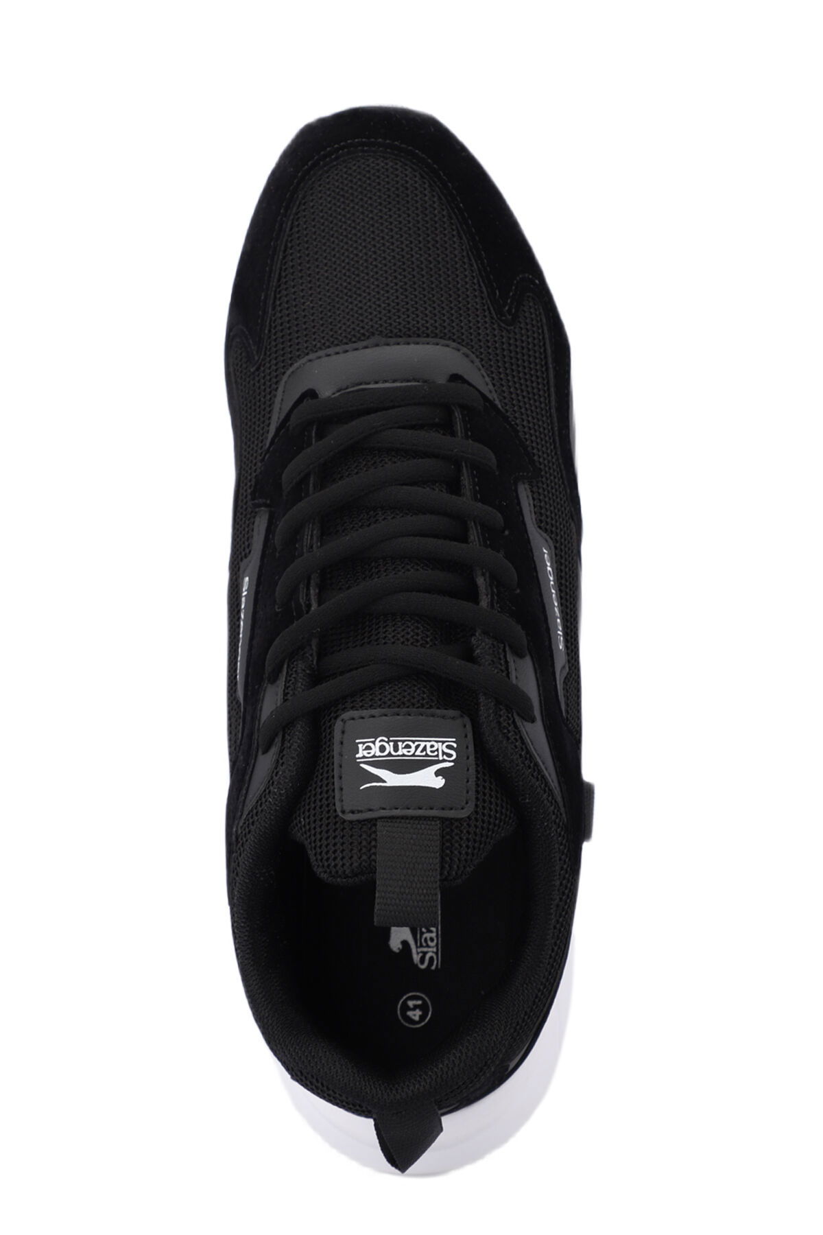 Slazenger OPTION Erkek Siyah / Beyaz Koşu & Yürüyüş Spor Ayakkabısı - Thumbnail