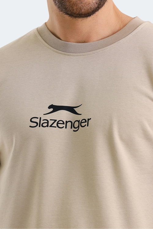 Slazenger ORTWIN 2 Lİ SET Erkek Beyaz - Yeşil Sweatshırt