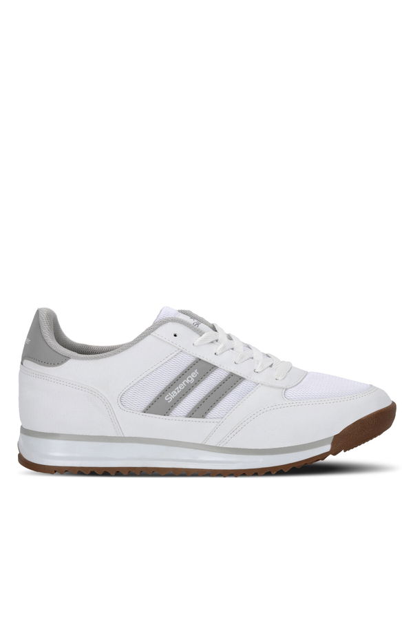 Slazenger ORVION Erkek Beyaz / Gri Günlük Spor Ayakkabısı