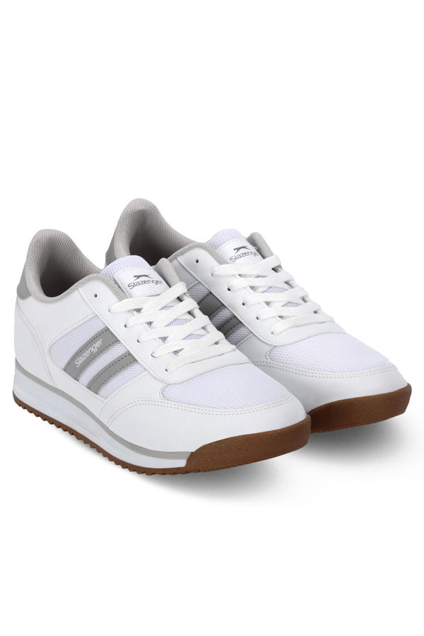 Slazenger ORVION Erkek Beyaz / Gri Günlük Spor Ayakkabısı