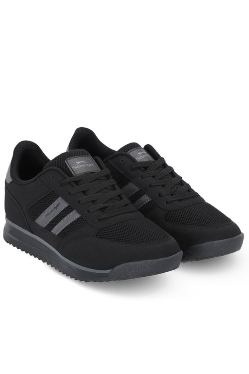 Slazenger ORVION Erkek Siyah / Koyu Gri Günlük Spor Ayakkabısı