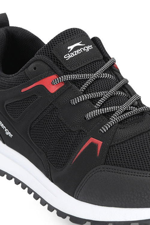 Slazenger ORYON I Erkek Siyah / Beyaz Koşu & Yürüyüş Spor Ayakkabısı