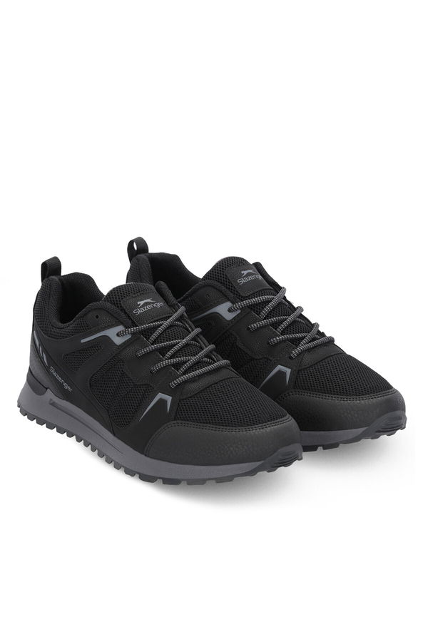 Slazenger ORYON I Erkek Siyah / Siyah Koşu & Yürüyüş Spor Ayakkabısı