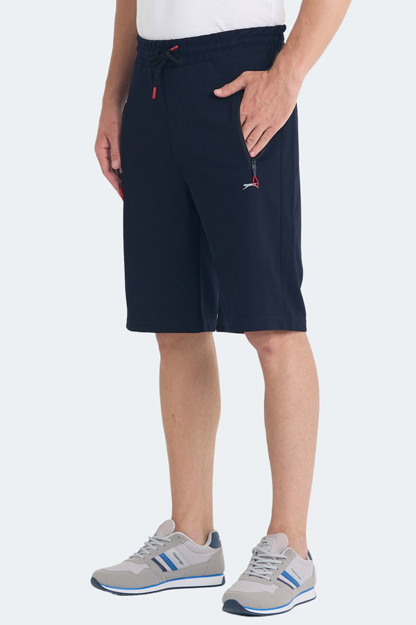 Slazenger OSAKU 2 Lİ SET Erkek Lacivert - Koyu Gri Şort