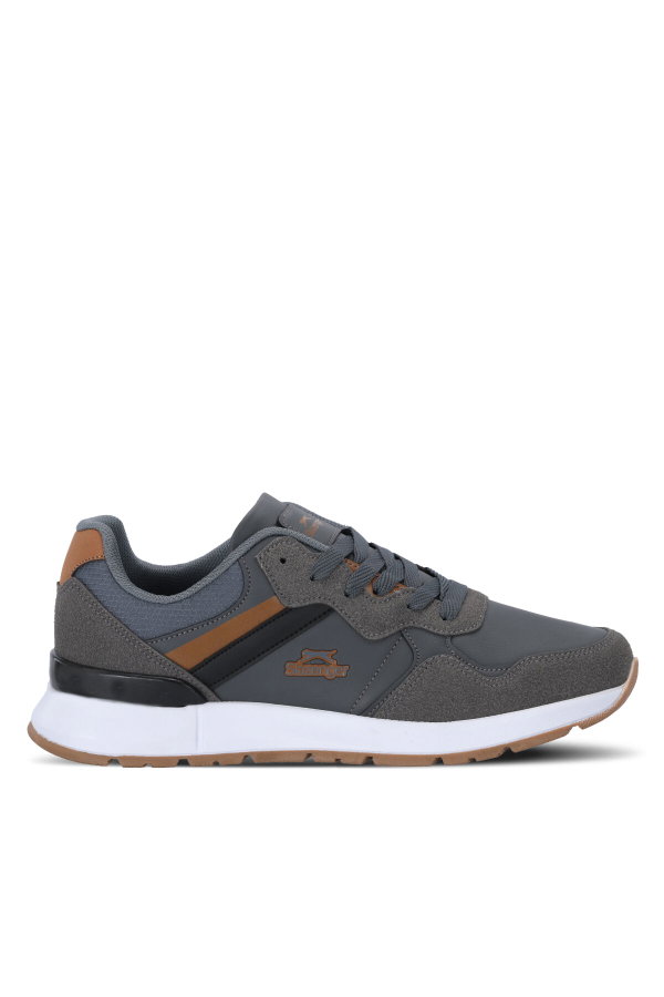 Slazenger OSARIO Erkek Koyu Gri Koşu & Yürüyüş Spor Ayakkabısı