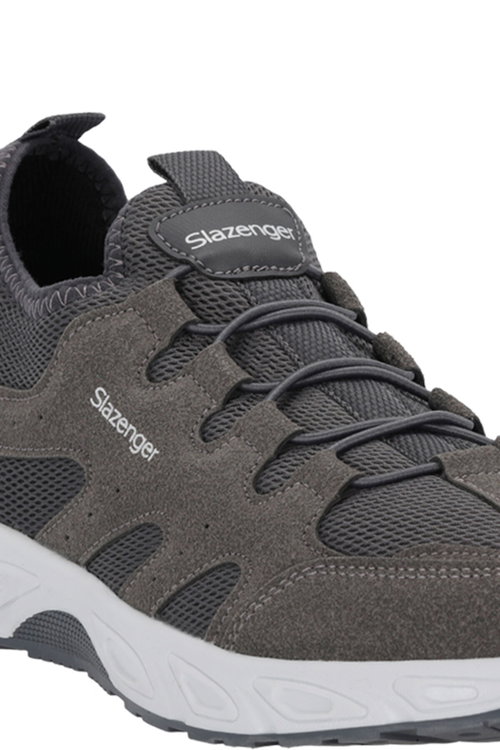 Slazenger OSTERA I Erkek Koyu Gri Günlük Spor Ayakkabısı