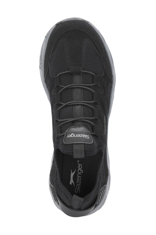 Slazenger OSTERA I Erkek Siyah / Koyu Gri Günlük Spor Ayakkabısı