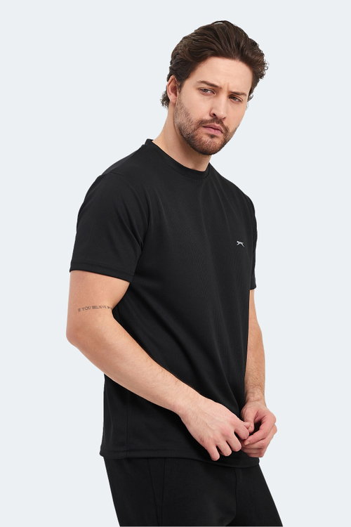 Slazenger OTAR 5 Lİ SET Erkek Beyaz - Siyah - Turuncu - Kırmızı - Saks Mavi Tişört