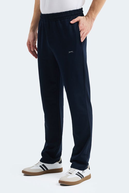 Slazenger OTEKS Erkek Cepli Lacivert Eşofman Altı