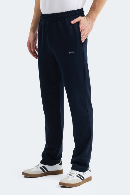 Slazenger OTEKS Erkek Cepli Lacivert Eşofman Altı