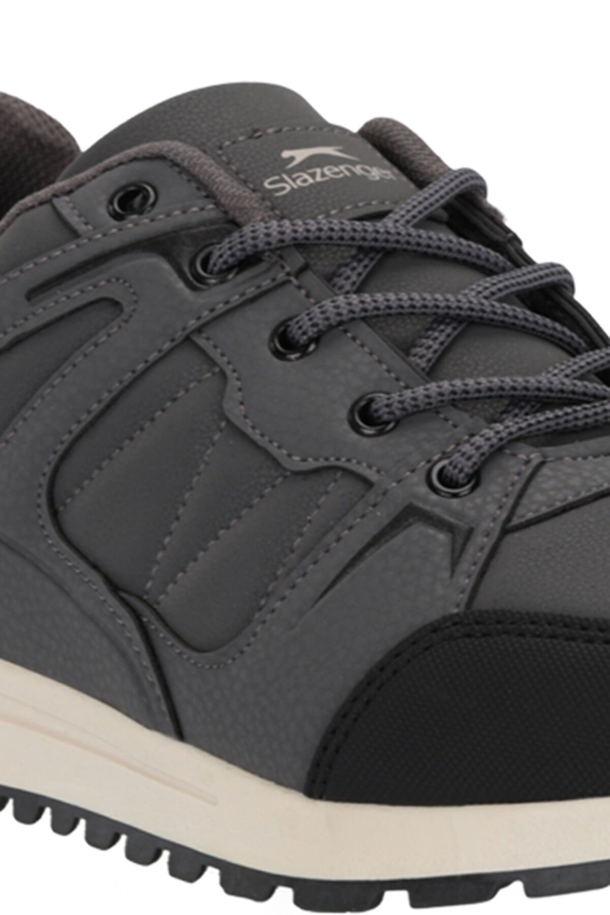 Slazenger OUTBACK I Erkek Füme / Siyah Günlük Spor Ayakkabısı - Thumbnail