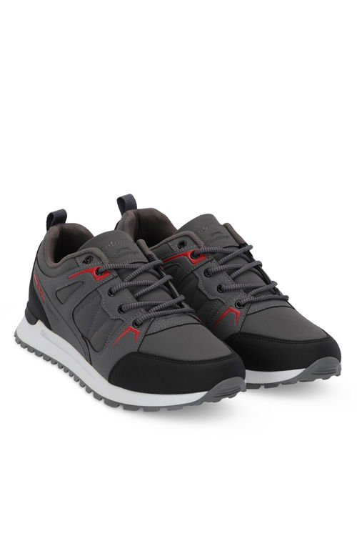 Slazenger OUTBACK I Erkek Koyu Gri / Kırmızı Günlük Spor Ayakkabısı Slazenger OUTBACK I Erkek Koyu Gri / Kırmızı Günlük Spor Ayakkabısı