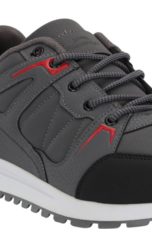 Slazenger OUTBACK I Erkek Koyu Gri / Kırmızı Günlük Spor Ayakkabısı Slazenger OUTBACK I Erkek Koyu Gri / Kırmızı Günlük Spor Ayakkabısı