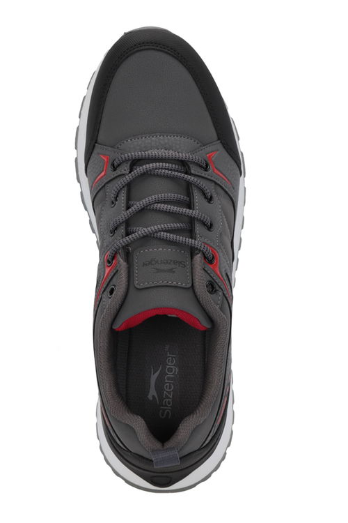 Slazenger OUTBACK I Erkek Koyu Gri / Kırmızı Günlük Spor Ayakkabısı Slazenger OUTBACK I Erkek Koyu Gri / Kırmızı Günlük Spor Ayakkabısı