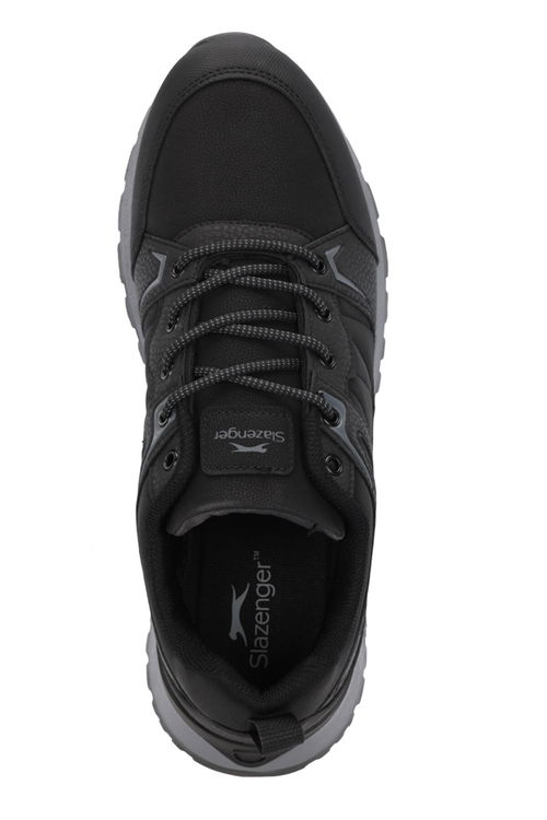 Slazenger OUTBACK I Erkek Siyah / Koyu Gri Günlük Spor Ayakkabısı