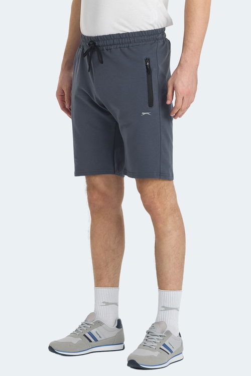 Slazenger OVER 2 li Set Erkek Şort Lacivert - Koyu Gri