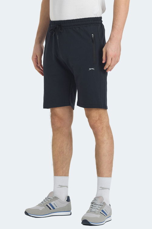 Slazenger OVER 2 li Set Erkek Şort Lacivert - Koyu Gri