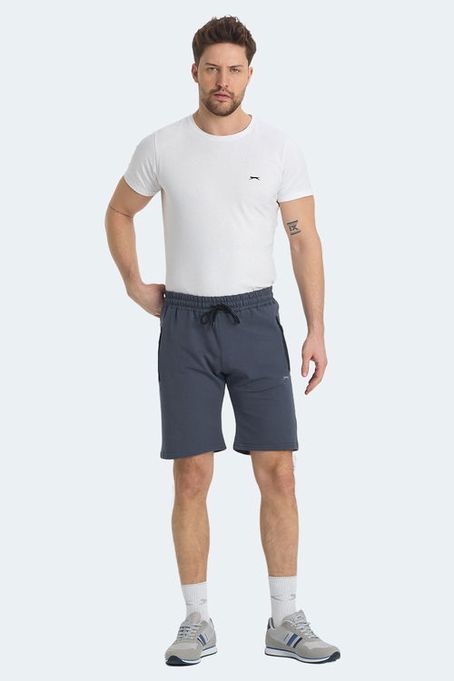 Slazenger OVER 2 li Set Erkek Şort Lacivert - Koyu Gri