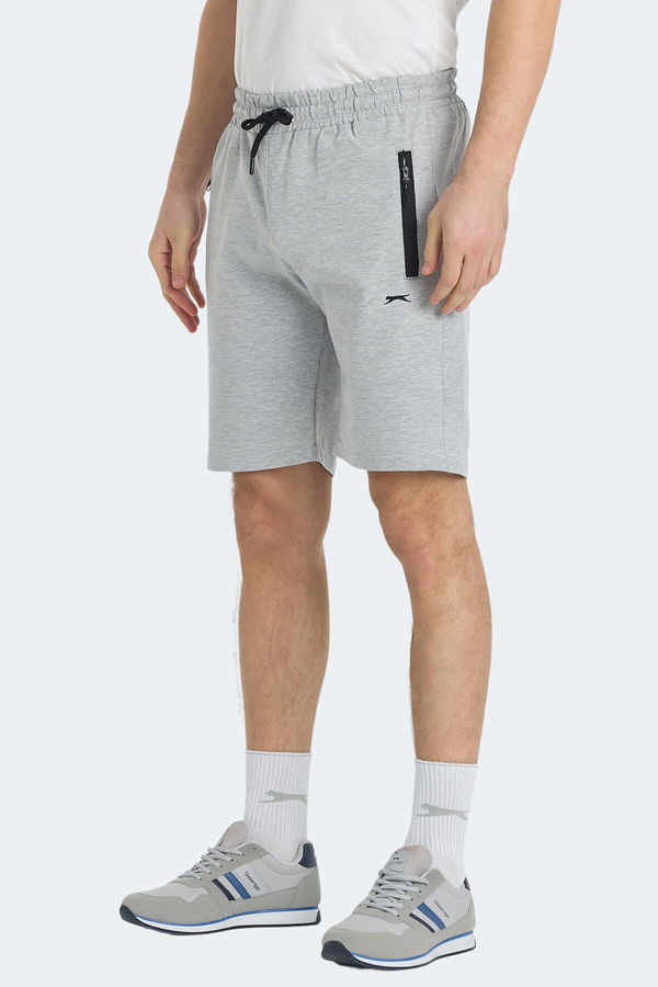 Slazenger OVER 2 li Set Erkek Şort Siyah - Gri