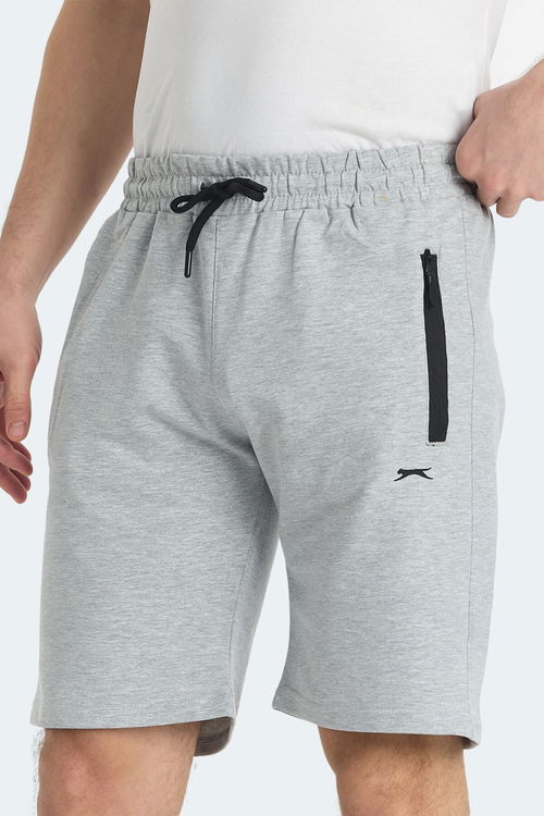 Slazenger OVER 2 li Set Erkek Şort Siyah - Gri