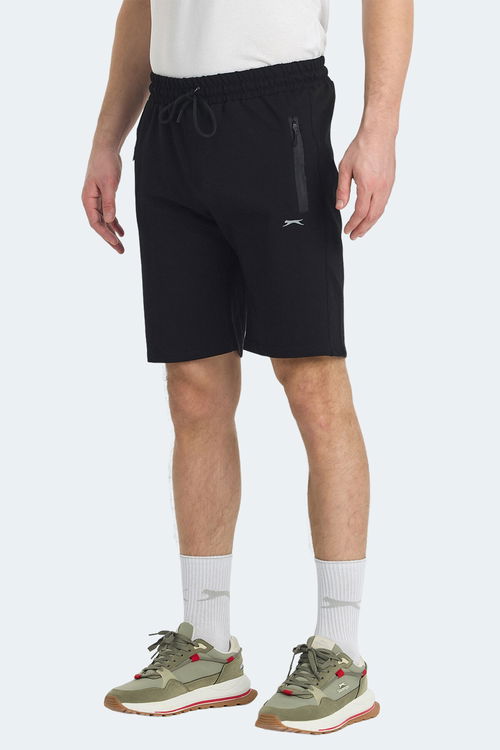 Slazenger OVER 2 li Set Erkek Şort Siyah - Gri