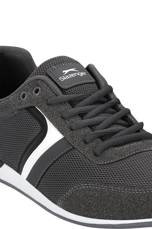 Slazenger OVERMAN I Erkek Koyu Gri Günlük Spor Ayakkabısı