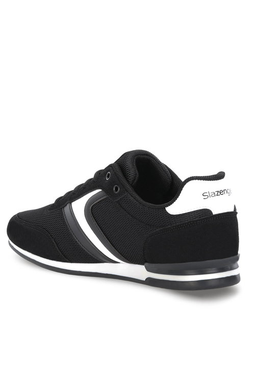 Slazenger OVERMAN I Erkek Siyah / Beyaz Günlük Spor Ayakkabısı