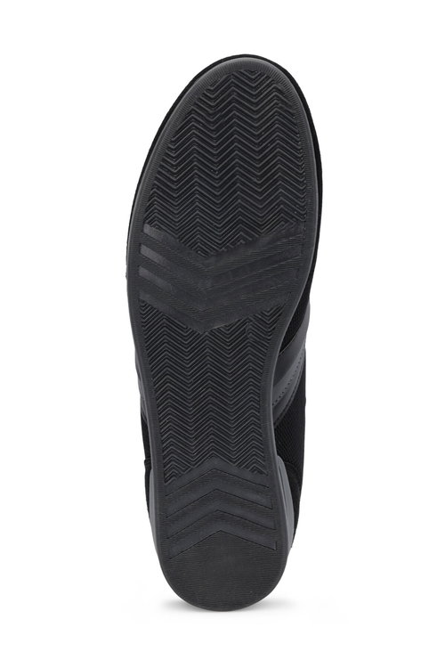 Slazenger OVERMAN I Erkek Siyah / Koyu Gri Günlük Spor Ayakkabısı