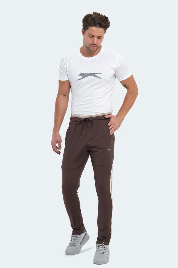 Slazenger OXFORD I Erkek Eşofman Altı Kahve
