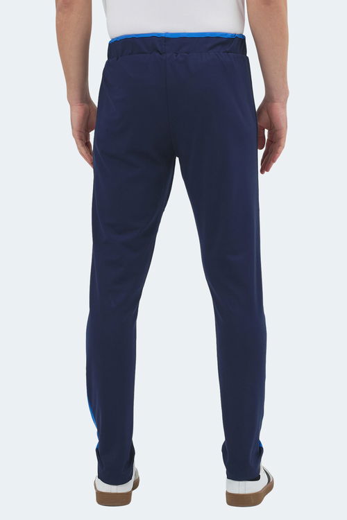 Slazenger OXFORD I Erkek Fermuar Cepli Lacivert Eşofman Altı