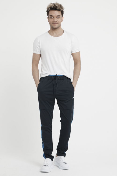 Slazenger OXFORD IN Erkek Cepli Lacivert Eşofman Altı