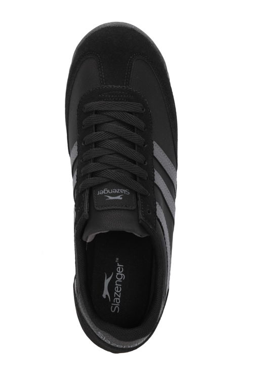 Slazenger OXYGEN I Erkek Günlük Ayakkabı Siyah / Koyu Gri