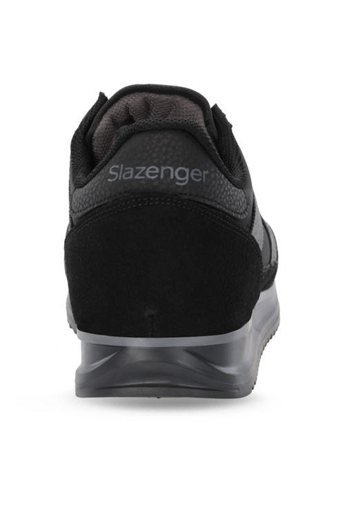 Slazenger OXYGEN I Erkek Günlük Ayakkabı Siyah / Koyu Gri