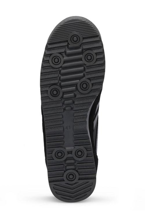 Slazenger OXYGEN I Erkek Günlük Ayakkabı Siyah / Koyu Gri
